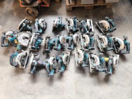 Akumuliatoriniai Makita Dewalt Milwaukee irankiai