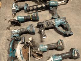 Makita akumuliatoriniai irankiai hilti festool