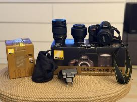 Nikon D5600 su 3 nikkor objektyvais