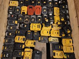 Makita dewalt milwaukee bosch hilti baterijos