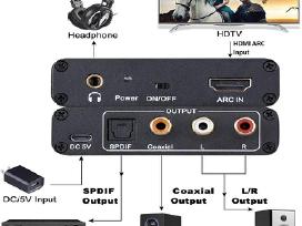 Hdmi Arc garso keitiklis extractor (Spdif, analog)