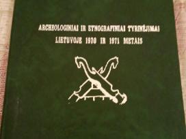 Archeologiniai ir etnografiniai tyrimai Lietuvoje