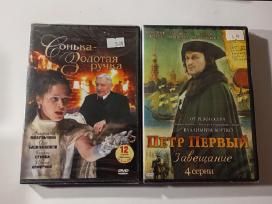 Du nauji rusiškų televizijos serialų Dvd