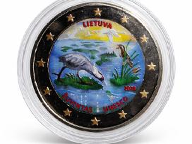 Lietuva 2021 Zuvintas spalvota moneta