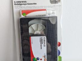 S-vhs/vhs galvutės valymo kasetė Heitech