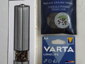 Elektrinis, nerūdijančio plieno malūnėlio rinkinys