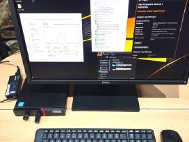 Lenovo Thinkcentre m600 tiny su priedais