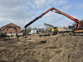 Cfa poliu grezimas, steles ilgis 22metrai
