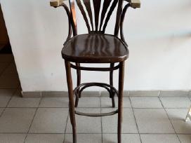 Senovinė medinė tvirta baro kėdė 89 Eur