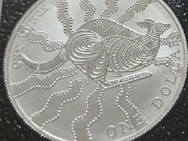 Kolekcinės sidabrinės monetos 1 oz proof
