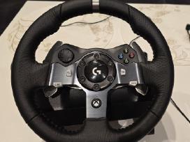 Loghitech g920 vairas+pedalai+laidai