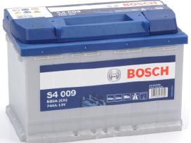Akumuliatorius Bosch 74ah 680a (S4009)