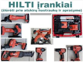 Hilti nuron ir Hilti įrankiai 10 modelių