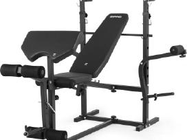 Suoliukas stangos spaudimo, stanga 80kg, hanteliai