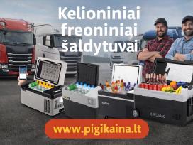 Kompresorinis šaldytuvas su šaldikliu automobiliui