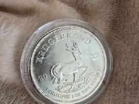 Sidabrinė moneta 1oz Krugerandas-78eurai