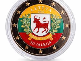Lietuva 2022 Suvalkijai skirta spalvota 2eu moneta
