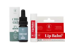 Cbd rinkinys: cbd aliejus + lūpų balzamas