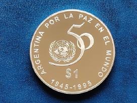 Argentina 1 pesas 1995 Un
