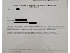 Transporto vadybininkas Ltsa, buhalterė