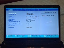 Toshiba Stellite L670, i5-520m, 17 colių, dalims