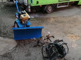 Motoblokas Neva B2, su visais priedais, naudotas
