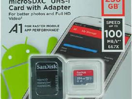 Sandisk Ultra microsdxc 256gb A1 atminties kortelė