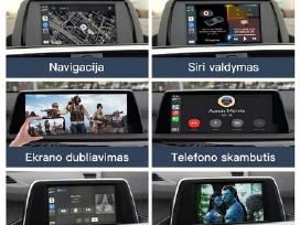 Car Play / Android Auto E81 E82 E90 E93 F-serijos