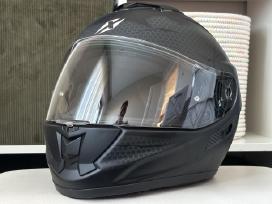 Motociklo šalmas Dexter full face yra L ir XL dydž
