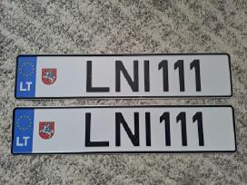Valstybiniai numeriai Lni111