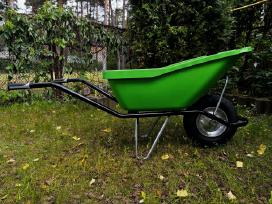 Sodininko lengvas ir tvirtas karutis 110 l.