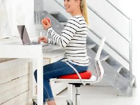 Sissel® Sitfit® Plus sedejimo pagalve juoda