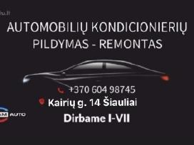 Kondicionierių pildymas remontas