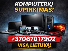 Kompiuterių, Dalių Supirkimas 24/7 Visa Lietuva