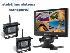 Kamerų komplektai žemės ūkio transportui