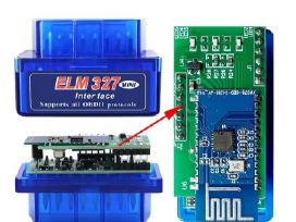 Elm327 Obd2 1.5 versija.