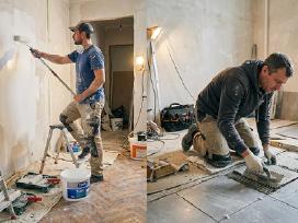 Reikalingi plytelių klojėjai ir dažytojai