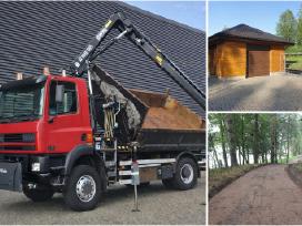 Savivarčio 4x4 su fiskaru paslaugos Molėtų r.