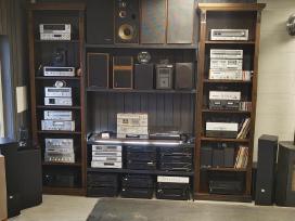 Hi-fi, stiprintuvai, resyveriai, kolonėlės – didel