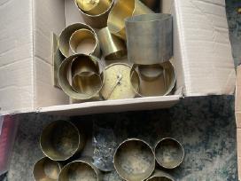 Vintage meteorological chart recorder drums