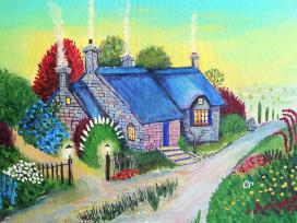 Paveikslas „Odė ramybei", painting Ode to Peace