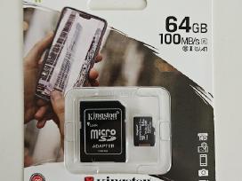 Atminties kortelė Kingston Canvas Select Plus 64gb