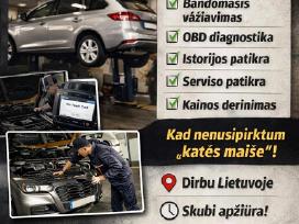 „Automobilio patikra prieš pirkimą Lietuvoje“