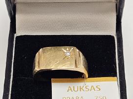 Auksinis žiedas - 685 Eur.