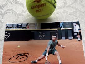 R. Berankio autografas + Us Open 2023 kamuoliukas