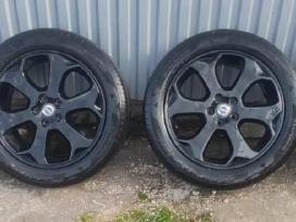 Lengvojo lydinio juodi R18 Volvo ratlankiai