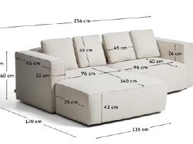 Nauja kampinė sofa