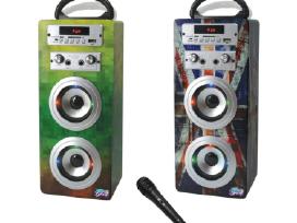 Kolonėlė su priedais Wooden Karaoke didmena