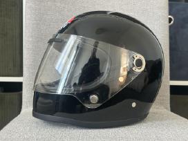 Retro motociklo šalmas Agv dydis Ms (56)