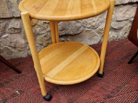 Vintažinis mid century serviravimo staliukas